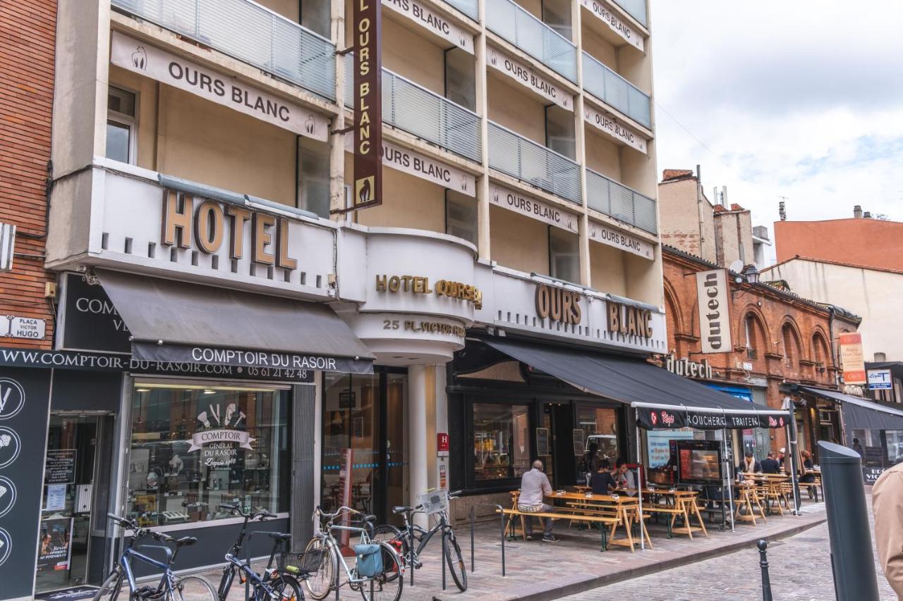 Hotel Ours Blanc - Victor Hugo Toulouse Exteriör bild
