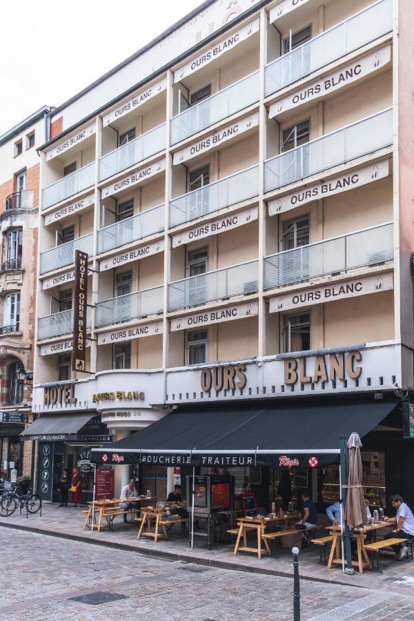 Hotel Ours Blanc - Victor Hugo Toulouse Exteriör bild
